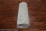 Grey Persian Fine Serapi Hand Knotted Wool Rug - 12' 0" X 14' 11"