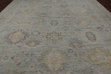Grey Persian Fine Serapi Hand Knotted Wool Rug - 12' 0" X 14' 11"
