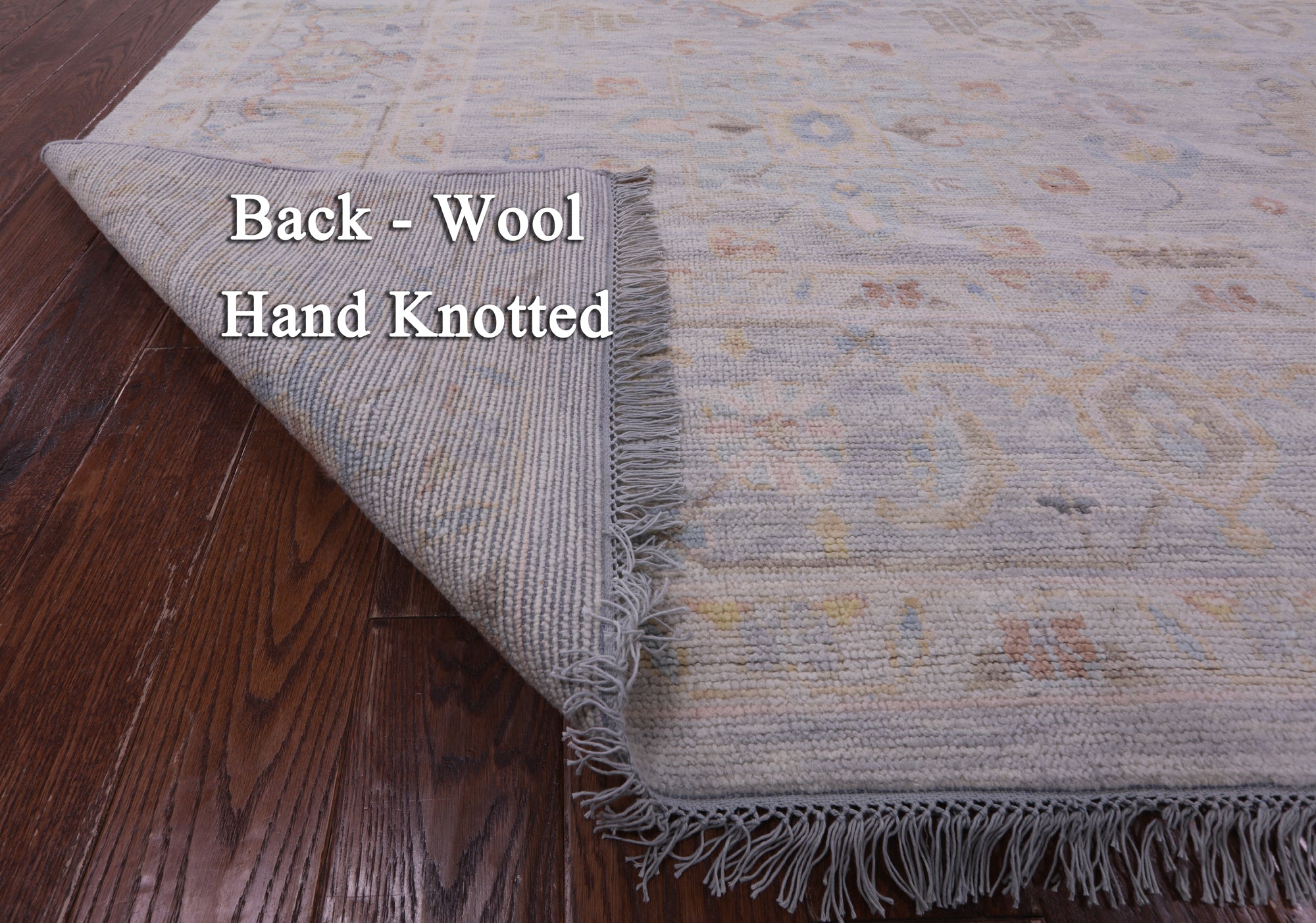 Grey Persian Fine Serapi Hand Knotted Wool Rug - 12' 0" X 14' 11" - Golden Nile