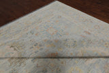 Grey Persian Fine Serapi Hand Knotted Wool Rug - 12' 0" X 14' 11"