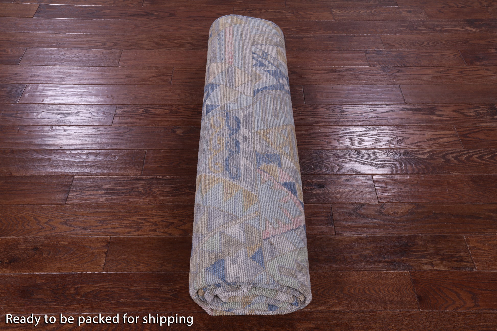 Tribal Moroccan Hand Knotted Wool Rug - 8' 1" X 10' 1" - Golden Nile