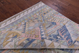 Tribal Moroccan Hand Knotted Wool Rug - 8' 1" X 10' 1" - Golden Nile