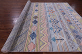 Tribal Moroccan Handmade Wool Rug - 9' 0" X 12' 1" - Golden Nile