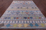 Tribal Moroccan Handmade Wool Rug - 9' 0" X 12' 1" - Golden Nile