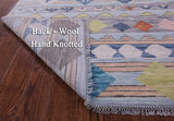 Tribal Moroccan Handmade Wool Rug - 9' 0" X 12' 1" - Golden Nile