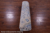 Grey Tribal Moroccan Handmade Wool Rug - 8' 4" X 9' 9" - Golden Nile