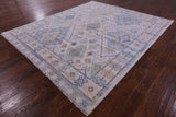Grey Tribal Moroccan Handmade Wool Rug - 8' 4" X 9' 9" - Golden Nile