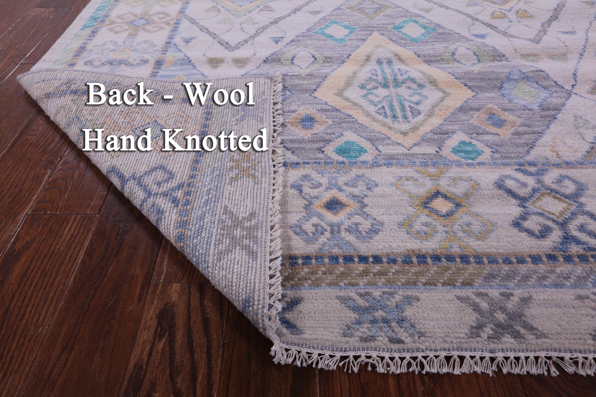 Grey Tribal Moroccan Handmade Wool Rug - 8' 4" X 9' 9" - Golden Nile
