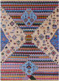 Tribal Moroccan Hand Knotted Wool Rug - 8' 10" X 11' 11" - Golden Nile
