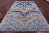 Tribal Moroccan Handmade Wool Rug - 9' 0" X 12' 3" - Golden Nile