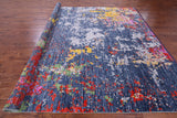 Abstract Contemporary Hand Knotted Wool Rug - 10' 2" X 13' 11" - Golden Nile