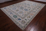 SUPER SALE Ivory Persian Sultanabad Handmade Wool Rug - 10' 1" X 14' 0"