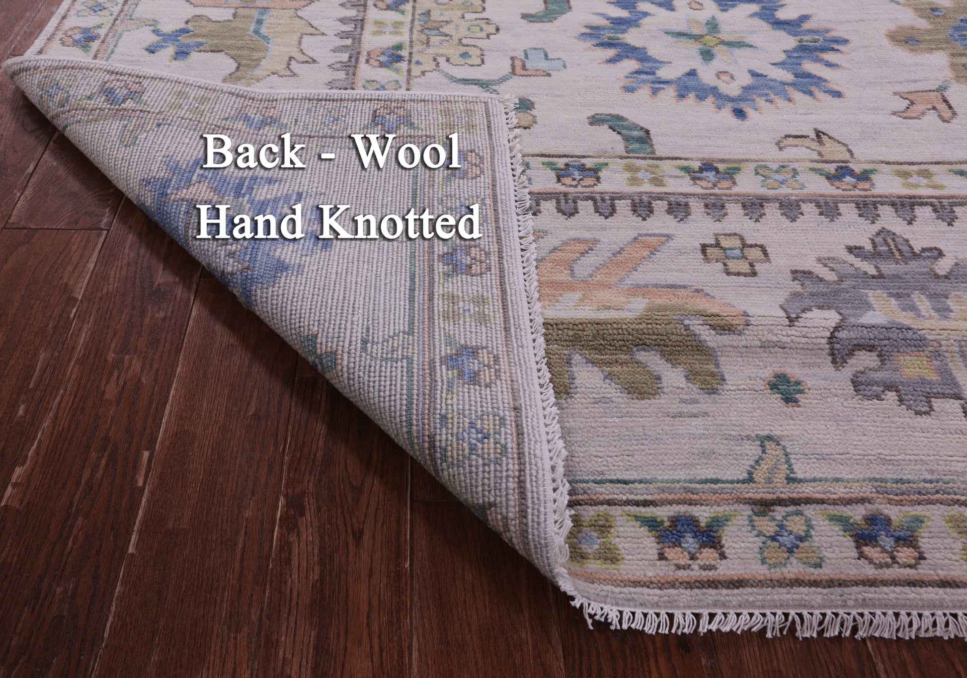 Ivory Persian Sultanabad Handmade Wool Rug - 10' 1" X 14' 0" - Golden Nile