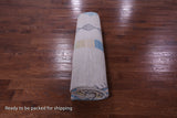 Ivory Tribal Moroccan Hand Knotted Wool Rug - 9' 1" X 12' 3" - Golden Nile
