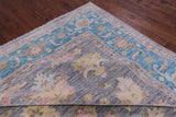 Grey Persian Fine Serapi Hand Knotted Wool Rug - 12' 0" X 15' 0" - Golden Nile