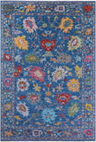 Blue Turkish Oushak Hand Knotted Wool Rug - 12' 3" X 17' 11" - Golden Nile