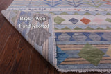 Tribal Moroccan Hand Knotted Wool Rug - 9' 2" X 12' 2" - Golden Nile