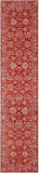 Orange Persian Tabriz Hand Knotted Wool & Silk Runner Rug - 2' 6" X 12' 0" - Golden Nile