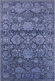 Grey Persian Tabriz Hand Knotted Wool & Silk Rug - 6' 1" X 9' 2" - Golden Nile