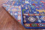 Blue Persian Fine Serapi Handmade Wool Rug - 9' 11" X 13' 11" - Golden Nile