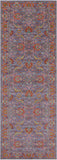 Grey Persian Tabriz Hand Knotted Wool Runner Rug - 4' 2" X 12' 0" - Golden Nile