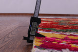 Abstract Contemporary Hand Knotted Wool & Silk Rug - 6' 0" X 9' 2" - Golden Nile