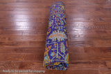 Purple Persian Tabriz Hand Knotted 100% Silk Rug - 9' 0" X 12' 4" - Golden Nile