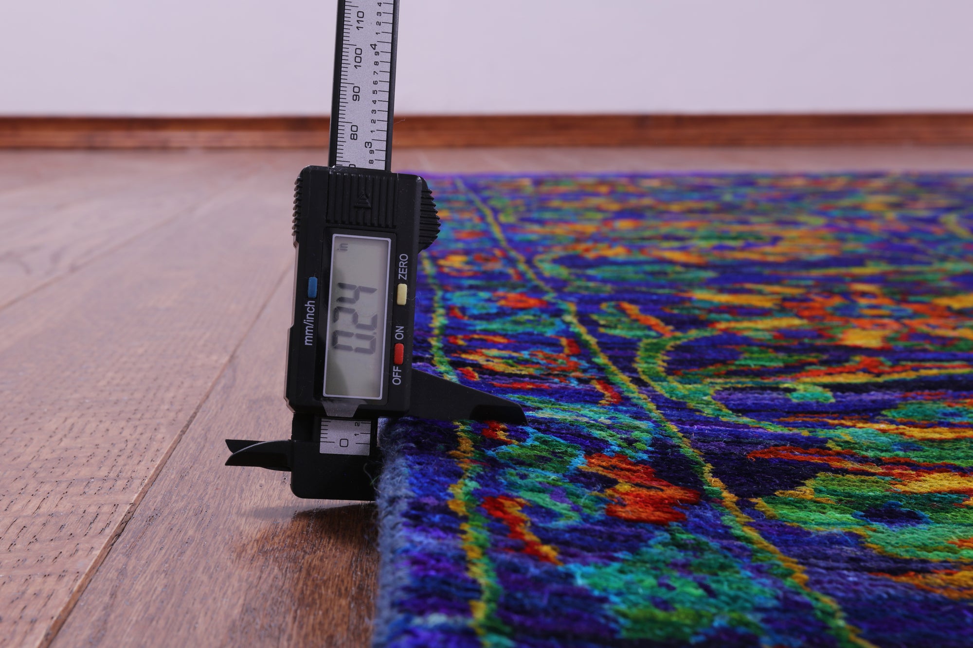 Purple Persian Tabriz Handmade 100% Silk Rug - 8' 0" X 10' 3" - Golden Nile