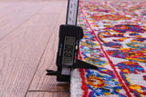 Grey Persian Tabriz Hand Knotted Wool & Silk Rug - 6' 2" X 9' 5" - Golden Nile