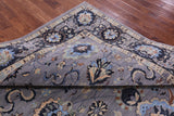 Grey Persian Tabriz Hand Knotted Wool Rug - 8' 1" X 10' 0" - Golden Nile