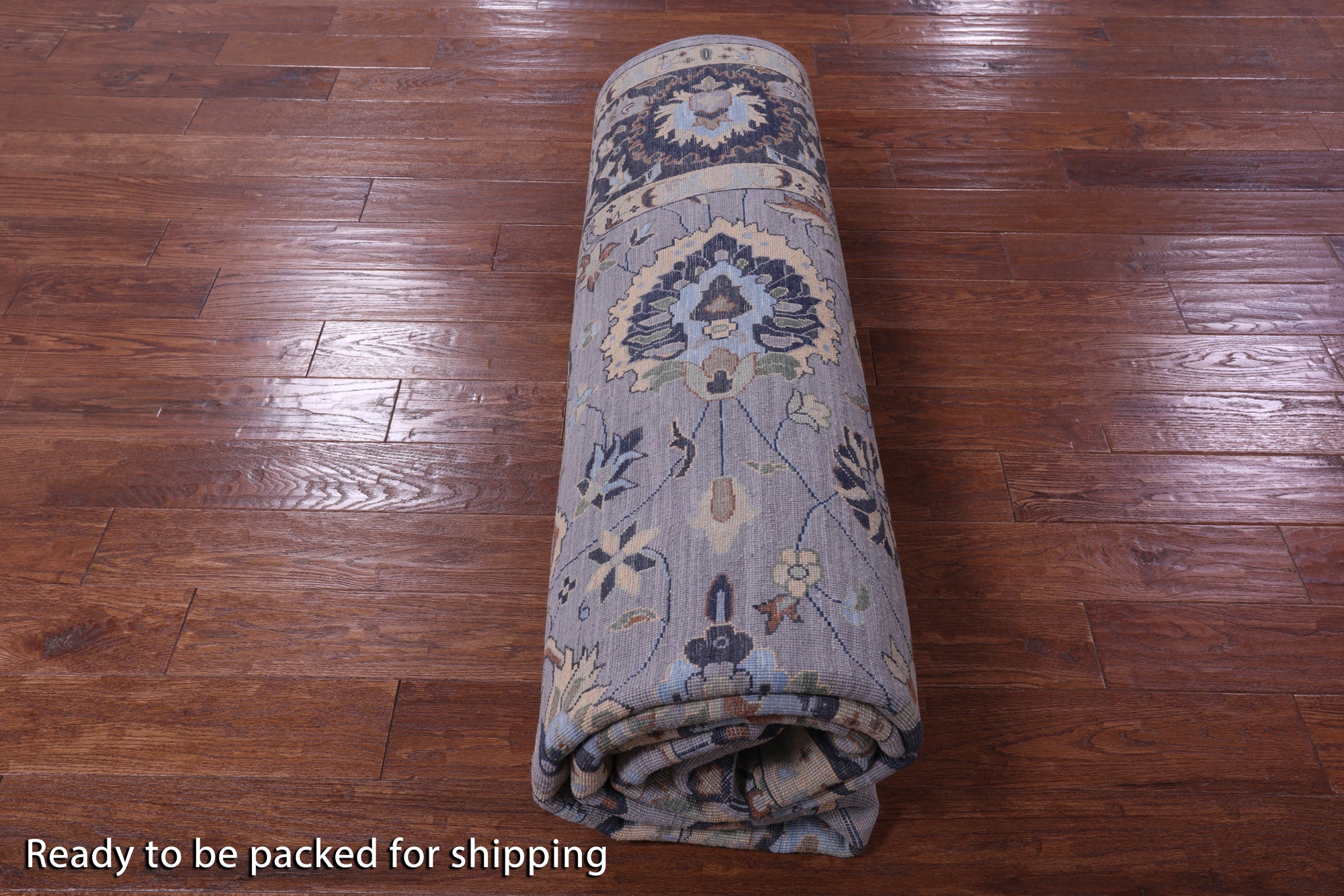 Grey Persian Tabriz Hand Knotted Wool Rug - 8' 1" X 10' 0" - Golden Nile