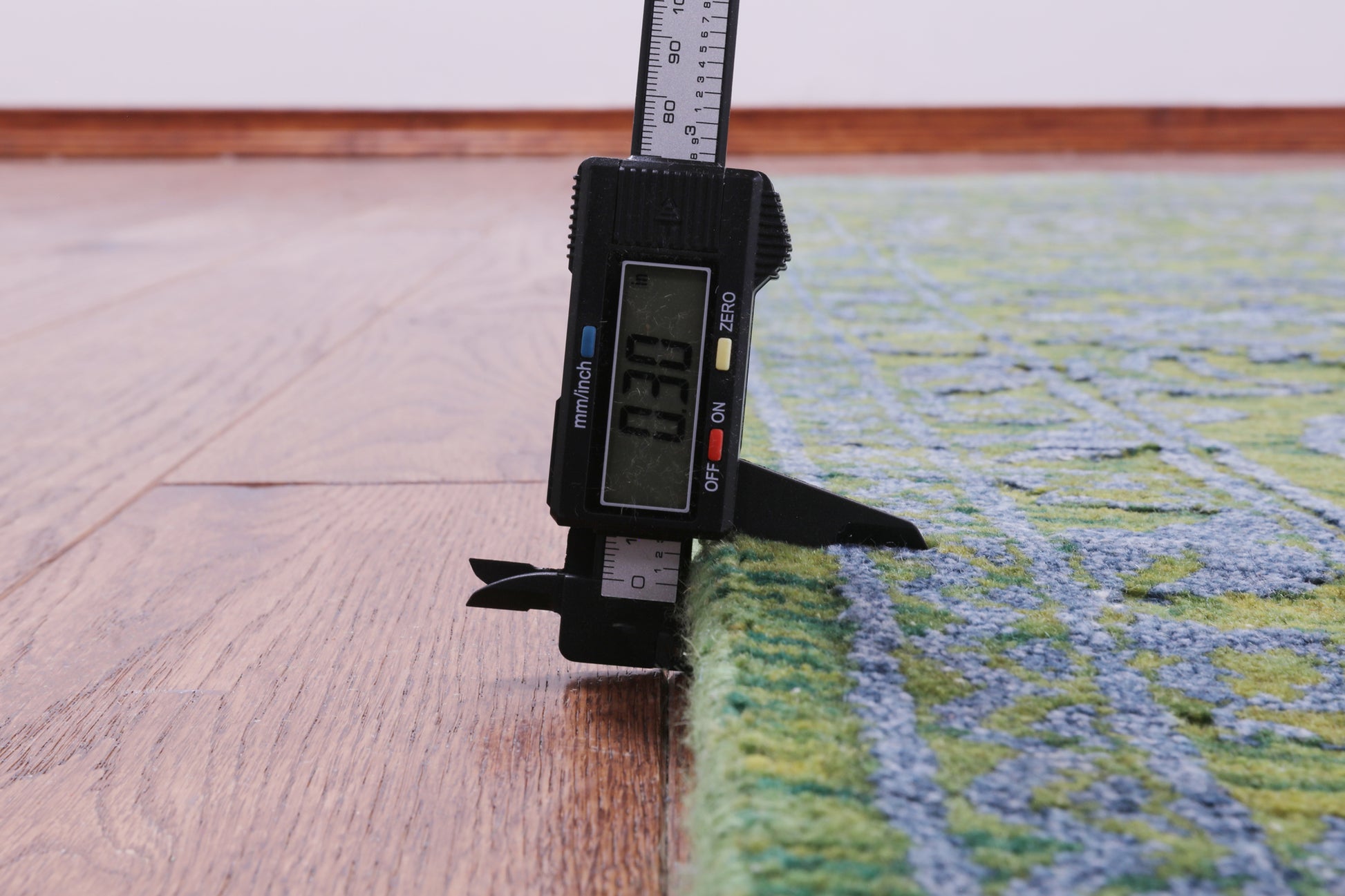 Green Persian Tabriz Hand Knotted Wool & Silk Rug - 9' 2" X 12' 0" - Golden Nile