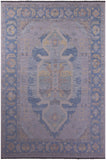Geometric Fine Serapi Handmade Wool Rug - 12' 2" X 17' 11" - Golden Nile