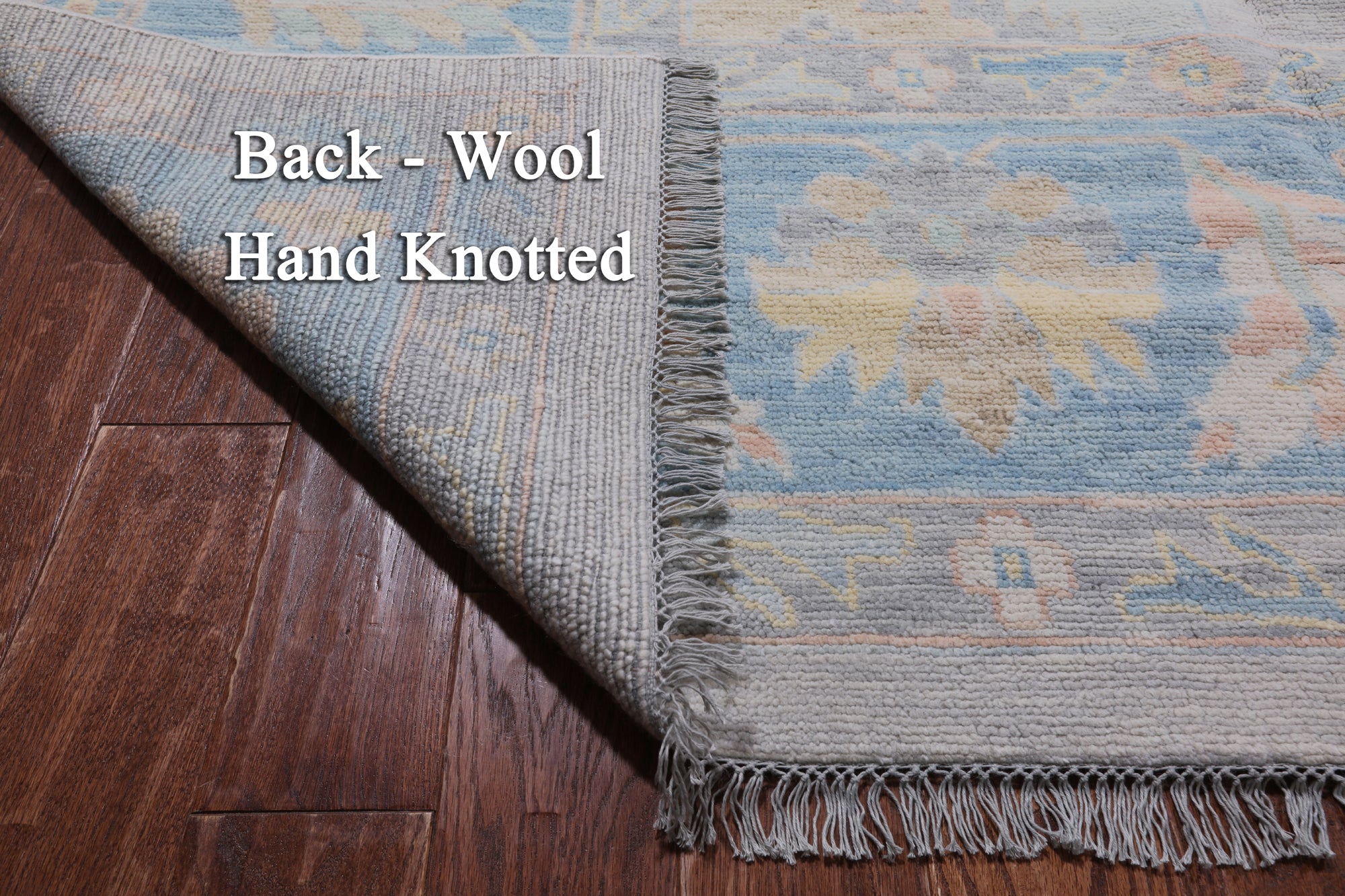 Geometric Fine Serapi Handmade Wool Rug - 12' 2" X 17' 11"