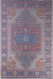 Geometric Fine Serapi Hand Knotted Wool Rug - 12' 2" X 18' 0" - Golden Nile