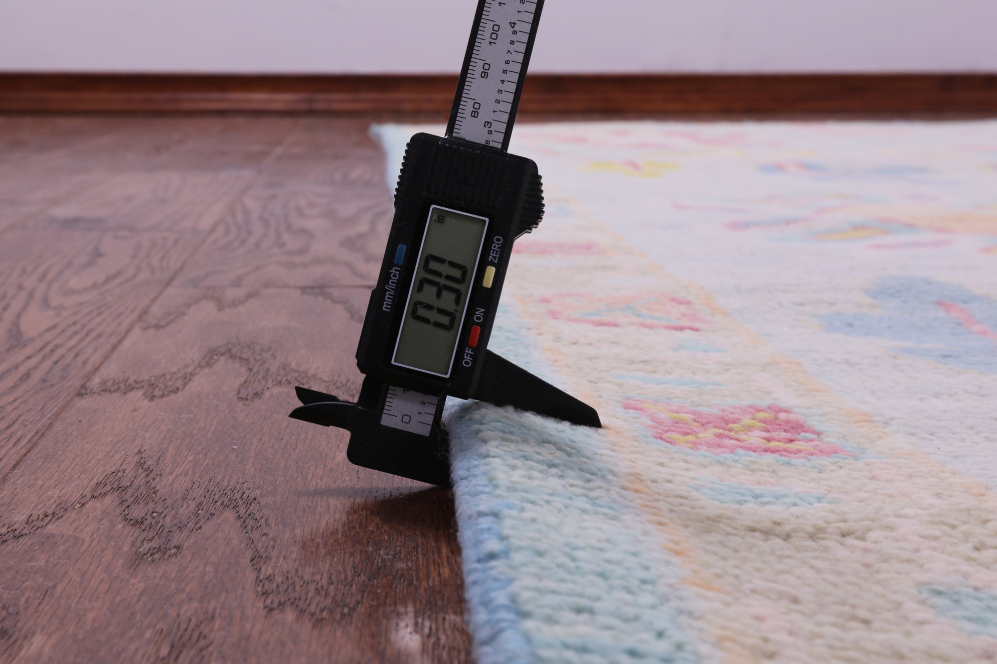 Blue Turkish Oushak Hand Knotted Wool Rug - 12' 4" X 14' 9" - Golden Nile