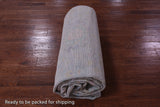 Grey Turkish Oushak Hand Knotted Wool Rug - 10' 0" X 13' 9" - Golden Nile