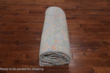 SUPER SALE Grey Tribal Moroccan Hand Knotted Wool Rug - 10' 1" X 14' 0"