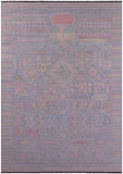 Grey Tribal Moroccan Hand Knotted Wool Rug - 10' 1" X 14' 0" - Golden Nile