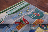 Tribal Moroccan Hand Knotted Wool Rug - 10' 1" X 13' 8" - Golden Nile