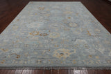 SUPER SALE Turkish Oushak Handmade Wool Rug - 10' 3" X 13' 9"