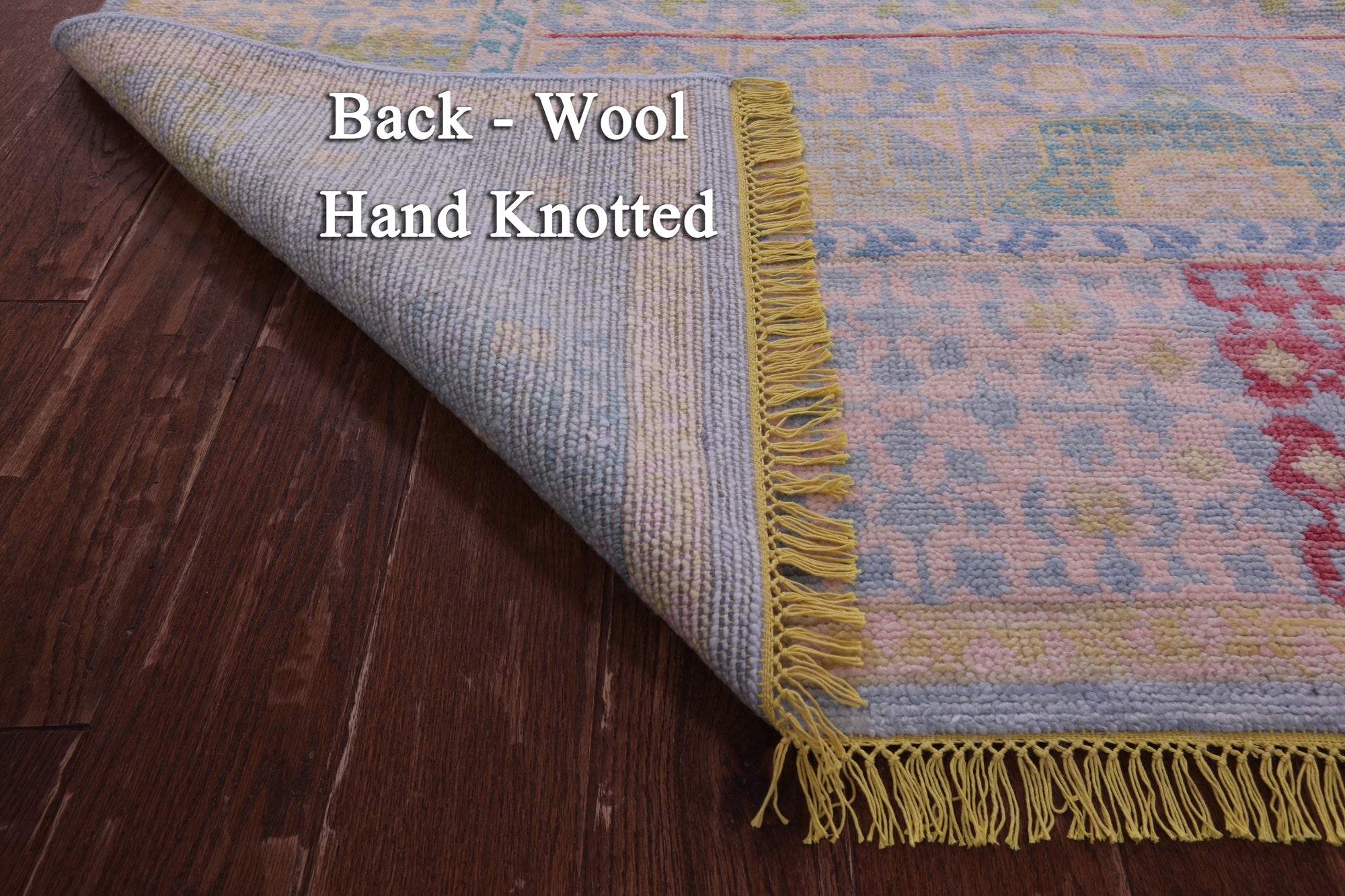 Geometric Persian Mamluk Hand Knotted Wool Rug - 10' 3" X 13' 11" - Golden Nile