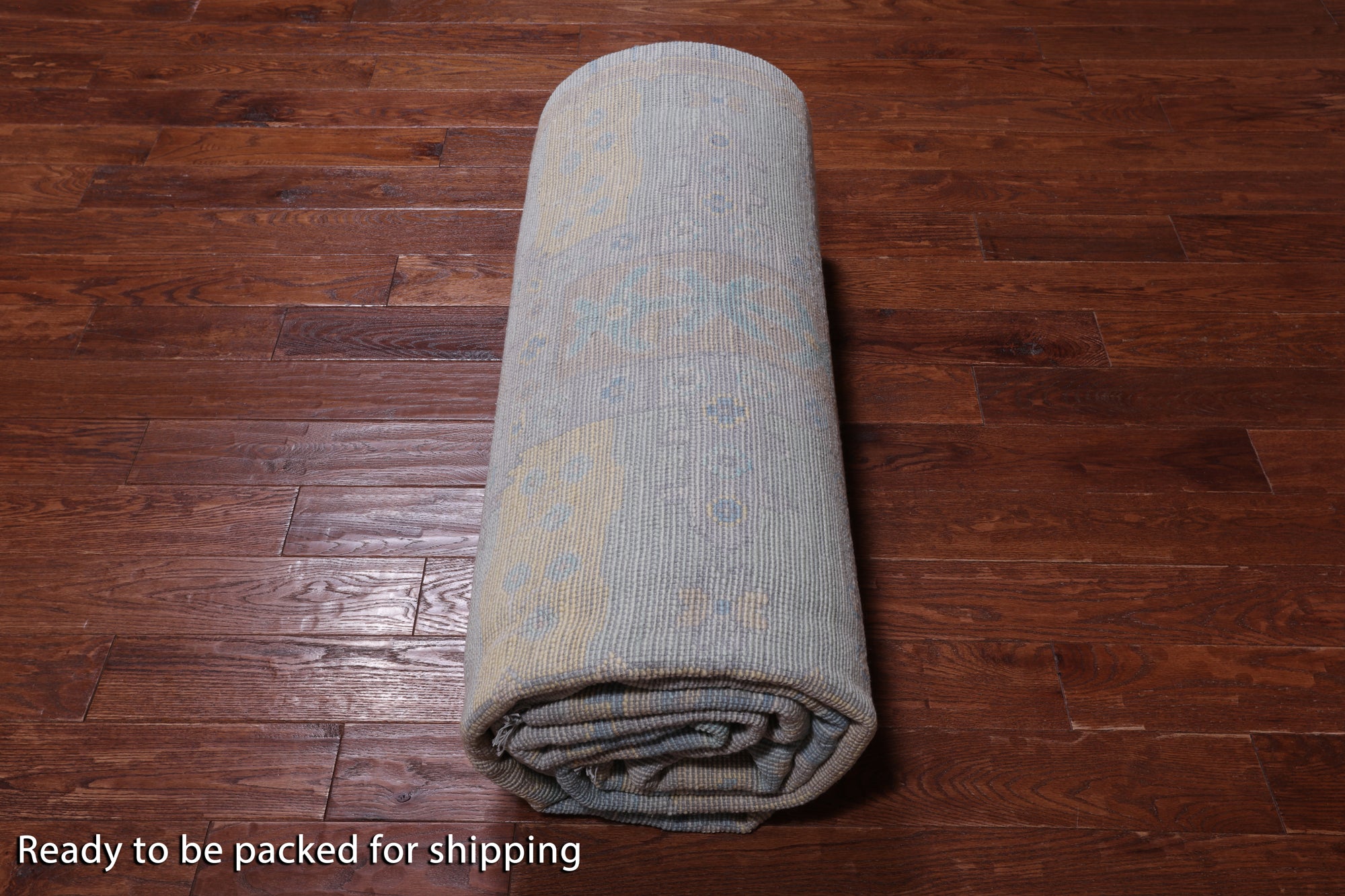 Geometric Fine Serapi Hand Knotted Wool Rug - 10' 3" X 14' 3"