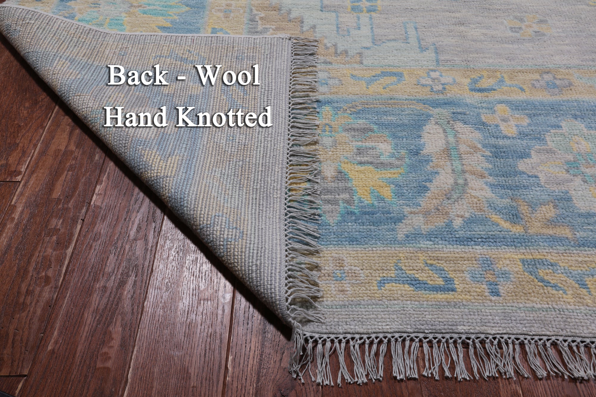 Geometric Fine Serapi Hand Knotted Wool Rug - 10' 3" X 14' 3"
