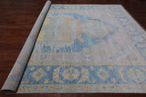 Geometric Fine Serapi Hand Knotted Wool Rug - 10' 3" X 14' 3"