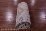 Grey Geometric Fine Serapi Hand Knotted Wool Rug - 10' 3" X 14' 2" - Golden Nile