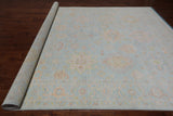 Geometric Fine Serapi Handmade Wool Rug - 10' 0" X 13' 10"