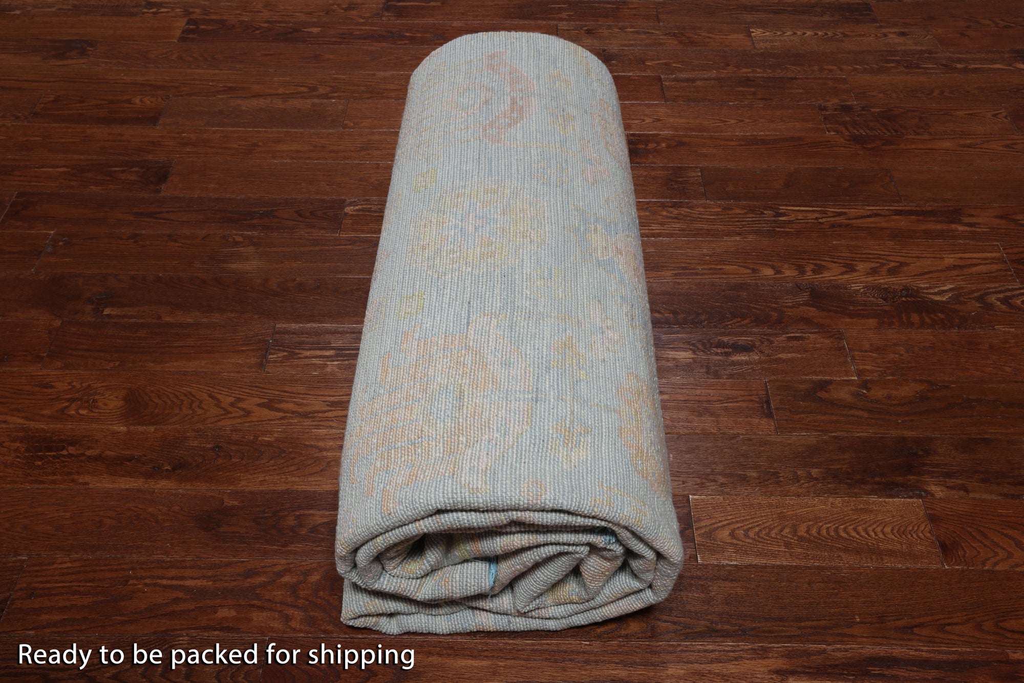 Geometric Fine Serapi Handmade Wool Rug - 10' 0" X 13' 10"