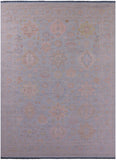 Geometric Fine Serapi Handmade Wool Rug - 10' 0" X 13' 10" - Golden Nile