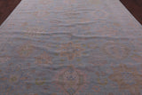 Geometric Fine Serapi Handmade Wool Rug - 10' 0" X 13' 10" - Golden Nile